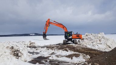 Kaivinkonetyöt Lapissa