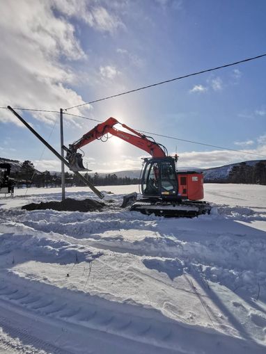 Maanrakennustyöt Lapissa